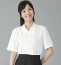SB7000 ブラウス(半袖) (フォーク 白 ホワイト オ...