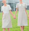 LH6257 ナガイレーベン Naway 女性用ワンピース(白衣 医療用白衣 看護師用 ナース 白 ホワイト ベージュ ナース ナース服 ナースウェア ナースウエア 受付 事務 通販 楽天 白衣ネット)