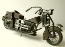 アメリカン雑貨ブリキのおもちゃレトロアンティーク置物アイアン鉄インテリアオブジェバイクAmerican Nostalgia オートバイ