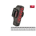【最大1200円クーポン(9/20 10時まで)】【25LUMENS/2016】LEZYNE(レザイン)STRIP DRIVE REAR(ストリップドライブリア)USB充電式テールライト