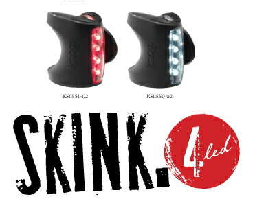 Knog(ノグ)SKINK 4LED LIGHT（スキンク）