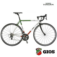 【1都3県送料2700円より(注文後修正)】【GIOS期間限定大特価！】2019モデルGIOS(ジオス)AIRONE(アイローネ)【イタリアンカラー】クロモリロードバイク【送料プランB】 【完全組立】【店頭受取対応商品】の画像