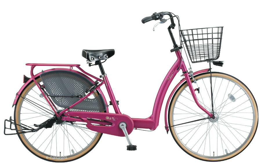 【フロアポンプサービス中】BA60T2[2012モデル BEAUTE（ボーテ）]変速なし・26インチBRIDGESTONE（ブリヂストン）お買い物・通学自転車
