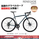 【期間限定特価中(6/26まで)/フラットスチール】2018モデルJAMIS(ジェイミス)RENEGA