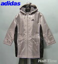 ベンチコート。寒い冬もへっちゃら。【送料無料】adidas◆ジュニアBISIC裏ボアハーフコート(K0896)・30%OFF【大阪送料無料0312】10P16Mar09【期間限定家計応援品】