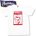 PHERROW'S(フェローズ)半袖Tシャツ【20S-PTJ5 LUCKY PHERROW】ホワイト×レッド