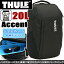 THULE スーリー リュック 2018 春夏 新作 正規品 リュックサック デイパック 街リュック メンズ レディース 男女兼用! ブラック 都会派 ビジネス A4 アセント バックパック Accent Backpack 20L TACBP-115