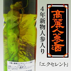 長野県産高麗人参酒(4年物人参入)