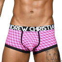 (アンドリュークリスチャン)ANDREW CHRISTIAN Ace Boxer w/ Almost Naked XS,S,M,L,XL /あす楽対応 正午まで当日発送 (土日祝日を除く)