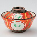 碗 赤絵丸紋小蓋向 身の直径(最大径):110・蓋付の高さ:75/業務用/新品 /テンポス