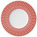 クレスト レッド 30cm サービングプレート /業務用/洋食器