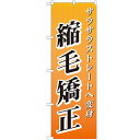 のぼり 【「縮毛矯正」】のぼり屋工房 GNB-507 幅600mm×高さ1800mm【業務用】【小物送料対象商品】【プロ用】