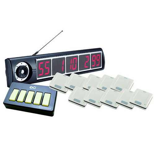 エコチャイム受信表示機/角型送信機（アイボリー）10台セット/業務用/新品/送料無料