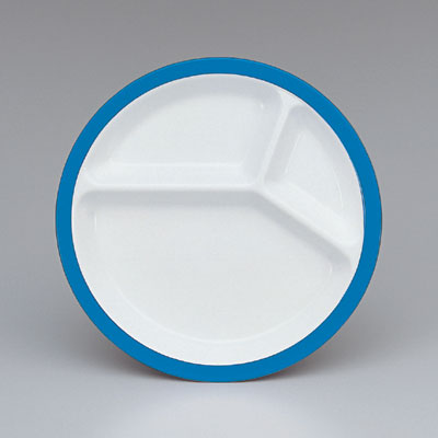 【送料別】【業務用】 カラー食器 丸ランチ皿