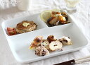 ユニバーサル/軽量ランチプレート25cm 白い食器 【新生活】