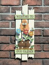 ガーデニング ガーデン バード ウエルカム ハンギング『WELCOME♪ガーデンサイン』