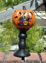 ハロウィン かぼちゃ パンプキン オーナメント【花遊び】『パンプキン！キャンドルスタンド』