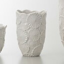 即日★クレイ/fossile LIGHT GRAY/170-635-180【00】《 花器、リース 花器・花瓶 陶器花器 》