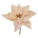 早割◎【造花】YDM/ポインセチアショート クリームピンク/FS -6956-CRP【01】【取寄】《 造花(アーティフィシャルフラワー) 造花 花材「は行」 ポインセチア 》