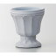 クレイ/Gris et blanc LIGHT GRAY/240-161-182【01】【01】【取寄】《 花器、リース 花器・花瓶 陶器花器 》