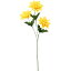 【造花】YDM/ダリアX3 イエロー/FF2895-Y【01】【01】【取寄】《 造花(アーティフィシャルフラワー) 造花 花材「た行」 ダリア 》