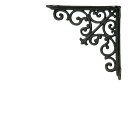 ダルトン/ブラケット アンティークブラック/S355-85-18ABK【07】【取寄】 ガーデニング用品 雑貨・置物・オーナメント アイアン・ブリキ雑貨