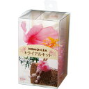 【造花】YDM/ハイビスカスバックチャームキット ピンク/FLPK007-P【01】《 造花(アーティフィシャルフラワー) 造花キット 》
