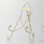 クレイ/Standee DECO GOLD/550-021-902【01】【取寄】《 花器、リース 花スタンド、フラワースタンド その他花スタンド 》