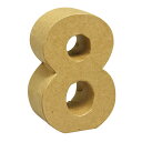 ハットトリック/PAPER MACHE ”NUMBER” 「8」/2K-260 8【01】【取寄】