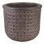 【直送】PTMD/Seco bronze ceramic round pot/667421※返品・代引き不可【01】【01】《 花器、リース 花器・花瓶 陶器花器 》