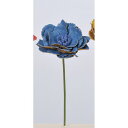【造花】アスカ/ピオニーピック #009 ブルー/A-39663-009【01】【取寄】 造花(アーティフィシャルフラワー) 造花 花材「さ行」 シャクヤク(芍薬)・ボタン(牡丹)・ピオニー 手作り 材料