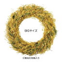GREENHOUSE/ナチュラルBIGリース ミモザ風/4510【01】【取寄】