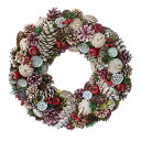 彩か/White Pine & Apple Wreath L/CGX-322L【01】【取寄】