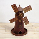 村田屋産業/メタルウィンドミル/4686【07】【取寄】 ガーデニング用品 雑貨・置物・オーナメント アイアン・ブリキ雑貨