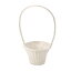 てづくり/ウイロープランターD5号WH/11-735【01】【取寄】《 花器、リース 花器・花瓶 バスケット(花かご) 》