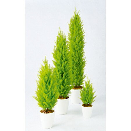 【直送】【人工観葉植物】ゴールドクレストツリー 150（器タイプ：本体のみ）/98837※…...:hanadonya-associe:10391679