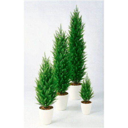 【直送】【人工観葉植物】ゴールドクレストGREEN 150（器タイプ：懸崖8号）/9884…...:hanadonya-associe:10391666