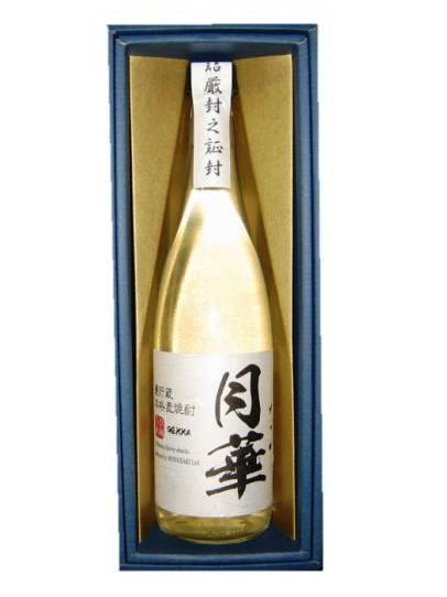 【名入れ】焼酎ギフト　甕貯蔵　本格麦焼酎　月華　25度　720ml