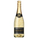 マンズ ゴールド・スパークリングブラックラベル 金箔入り タイプ:発泡性白ワイン 容量:720ml 【スパークリングワイン】【6本で常温配送送料無料】(クール便配送と沖縄県・全国離島への配送は送料が必要)