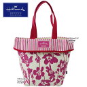 Hallmark ホールマーク バッグ ストライプフラワー トートバッグ HB12A-P82038 マゼンダピンク ag-725800