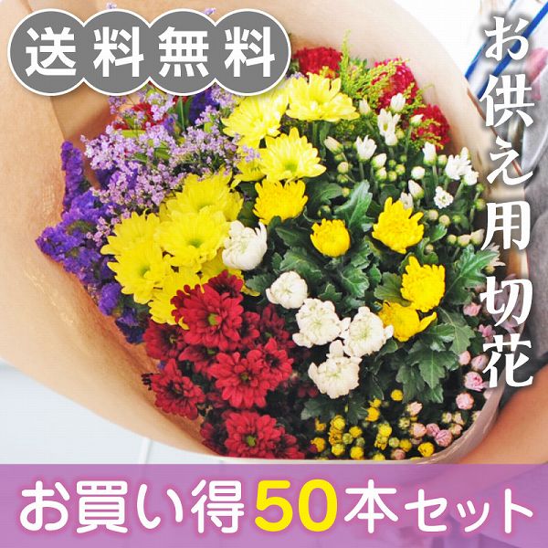 お供えの花　お供え切花セット C　　 お悔やみの花　一周忌お供え花　命日花　四十九日お供え…...:hanako:10000495