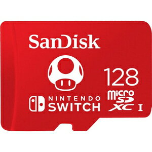 Vi SanDisk microSDXCJ[h 128GB for Nintendo Switch(j