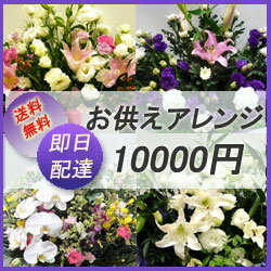 フラワーコンシェルジュが厳選した花屋の供花アレンジメント花　10000円【即日】【お悔やみ…...:hanasuke:10000099