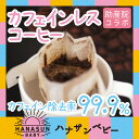 カフェインレスコーヒー お試しドリップバッグ ノンカフェイン飲料 ディカフェ ホンジュラス 10g×1袋 コーヒー専門店の珈琲 カフェインフリー ドリップパック【赤ちゃん ベビー用品 マタニティ 妊婦 高齢者 シニア】 メール便対応送料無料 代引き不可 日時指定不可