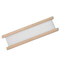 【ハマナカ】オリヴィエ織美絵40cm幅用ヘドル（白木）ポータブル木製手織り機