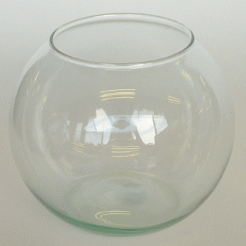 エコガラス 金魚鉢／テラリウムポット　M