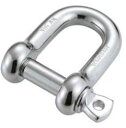 ステンレスピンシャックル 12mm ネジシャックル 螺子シャックル ピンシャックル アンカーロープ アンカー
