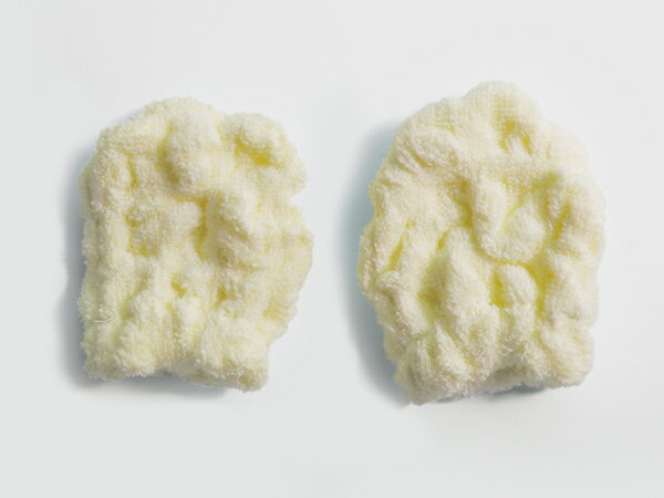 ベビーモコモコタオルミトン (無撚糸)・BABY MOCOMOCO Towel Mitten