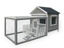 【ADVANTEK】海外のログハウス風のうさぎ小屋