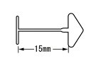 ナイロンピン・15mm（X細針用）